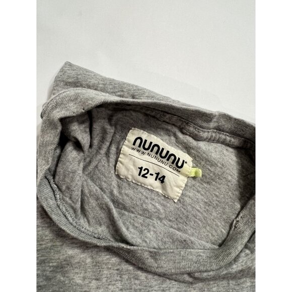 Nununu Short Sleeve T-Shirt in Grey - Picture 3 of 3